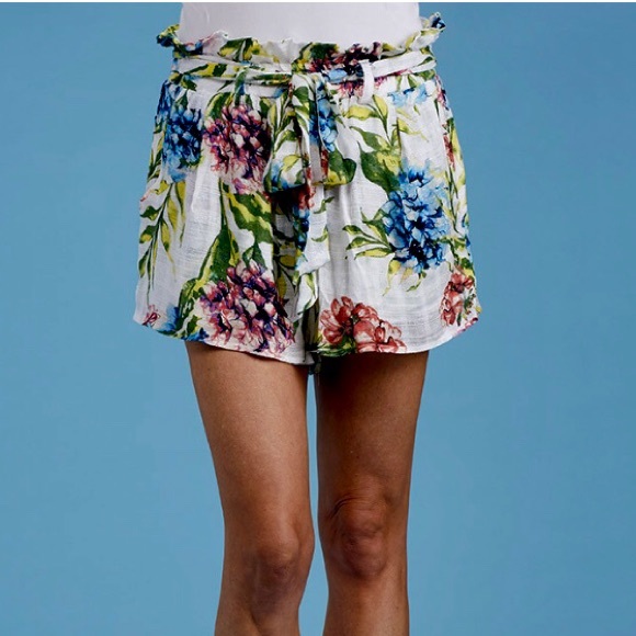 fresh produce Pants - Fresh Produce paperbag floral shirts